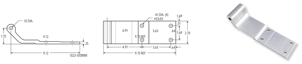 Bisagra Estilo Dorsey 2