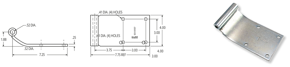 Bisagra Estilo Fruehauf 1