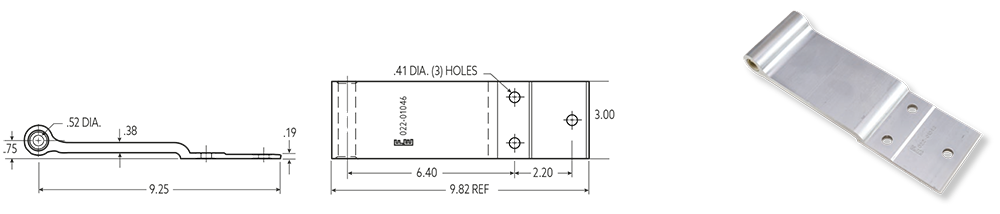 Bisagra Estilo Morgan