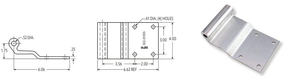 Bisagra Estilo Vanco